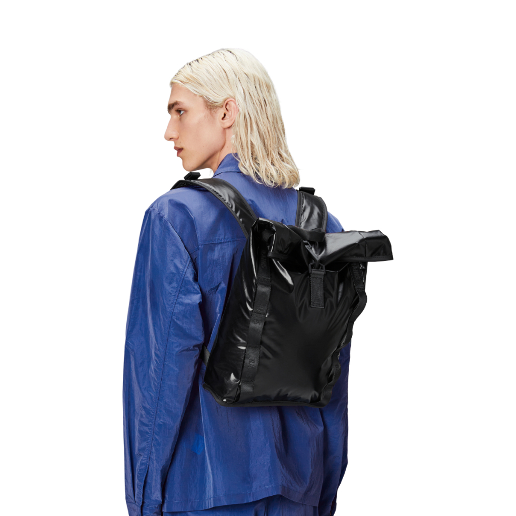 Rains Sibu Rolltop Rucksack Mini Lightweight Waterproof Rollover ...