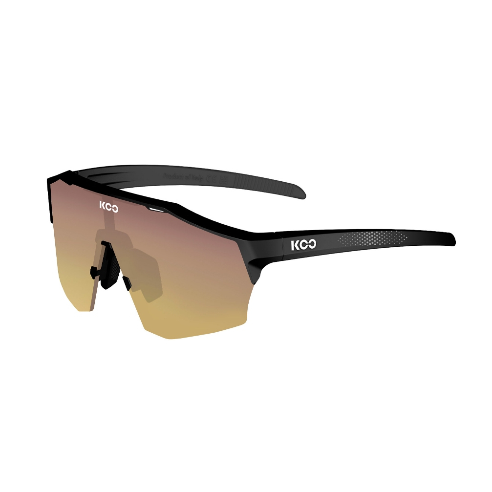 Tom Cat Koo ALIBI Strade Bianche Sunglasses (Black Matt Sunrise ...