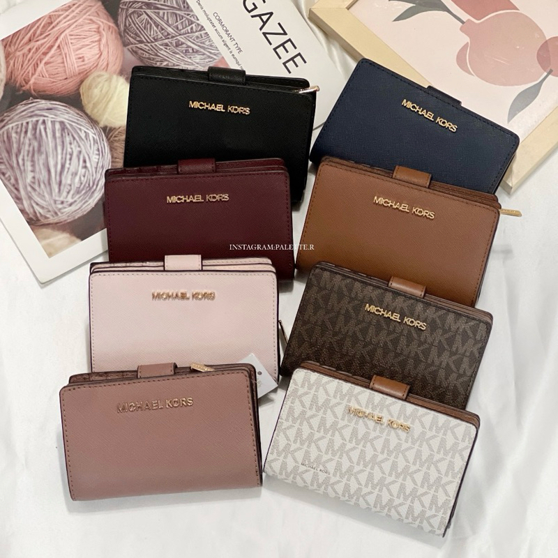 United States Daigou Michael kors MK Scratch-Resistant Middle Wallet ...