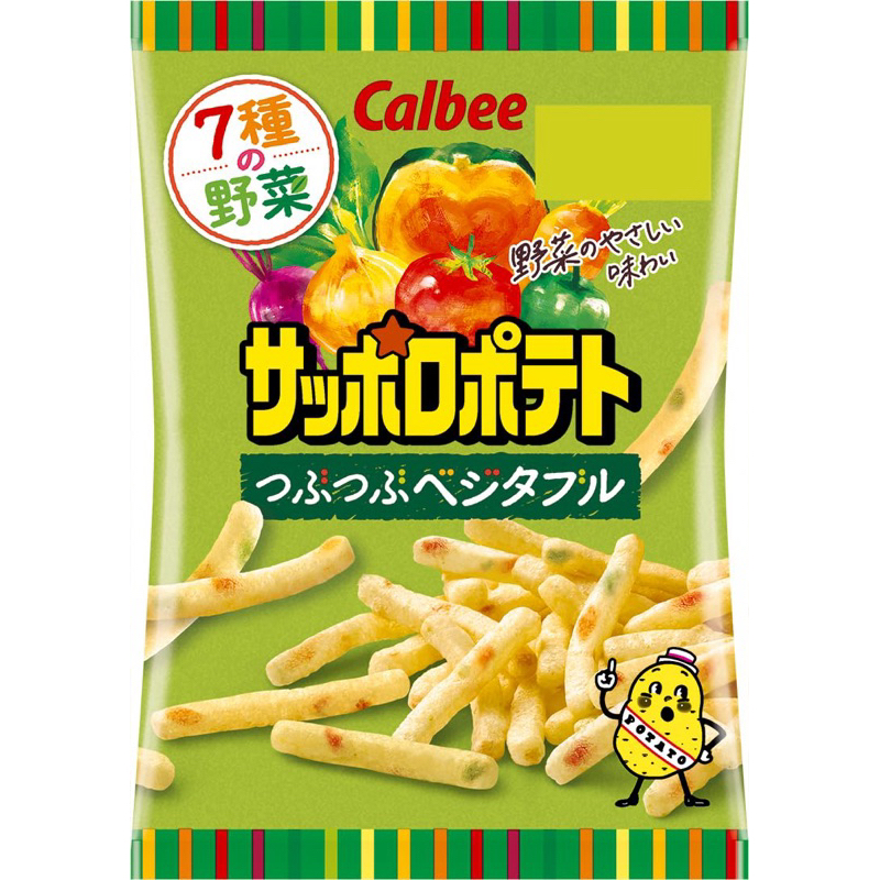 Japanese Calbee Wild Vegetable Flavor French Fries Biscuits Potato ...