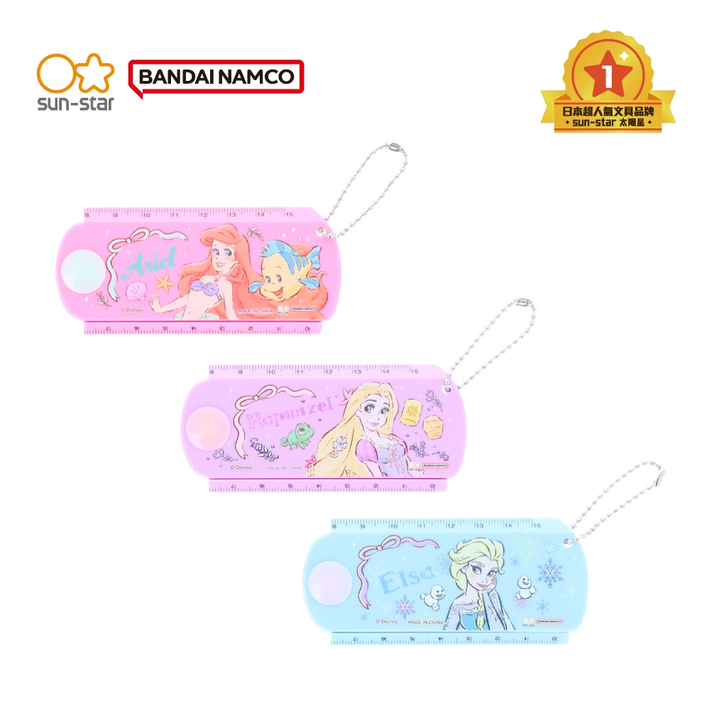 [sun-star] Cartoon Foldable Dual-Use Comb And Ruler Two-In-33cm Flat ...