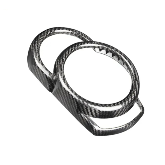 Bright Dry Carbon Real Fiber Dashboard Speedometer Frame 18-21 F54 F55 ...