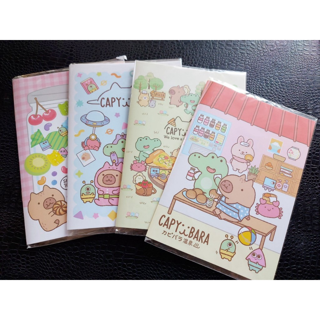 Kapibara Capybara 25K Sticker Collection Book Made In Taiwan | Shopee ...