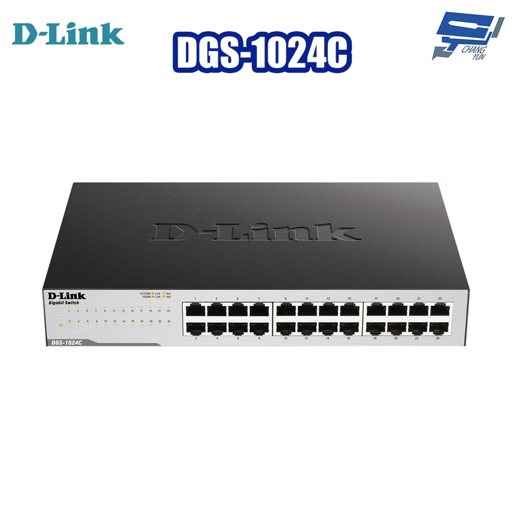 Changyun Monitor D-LINK DGS-1024C 24-Port Gigabit Unmanaged Switch ...