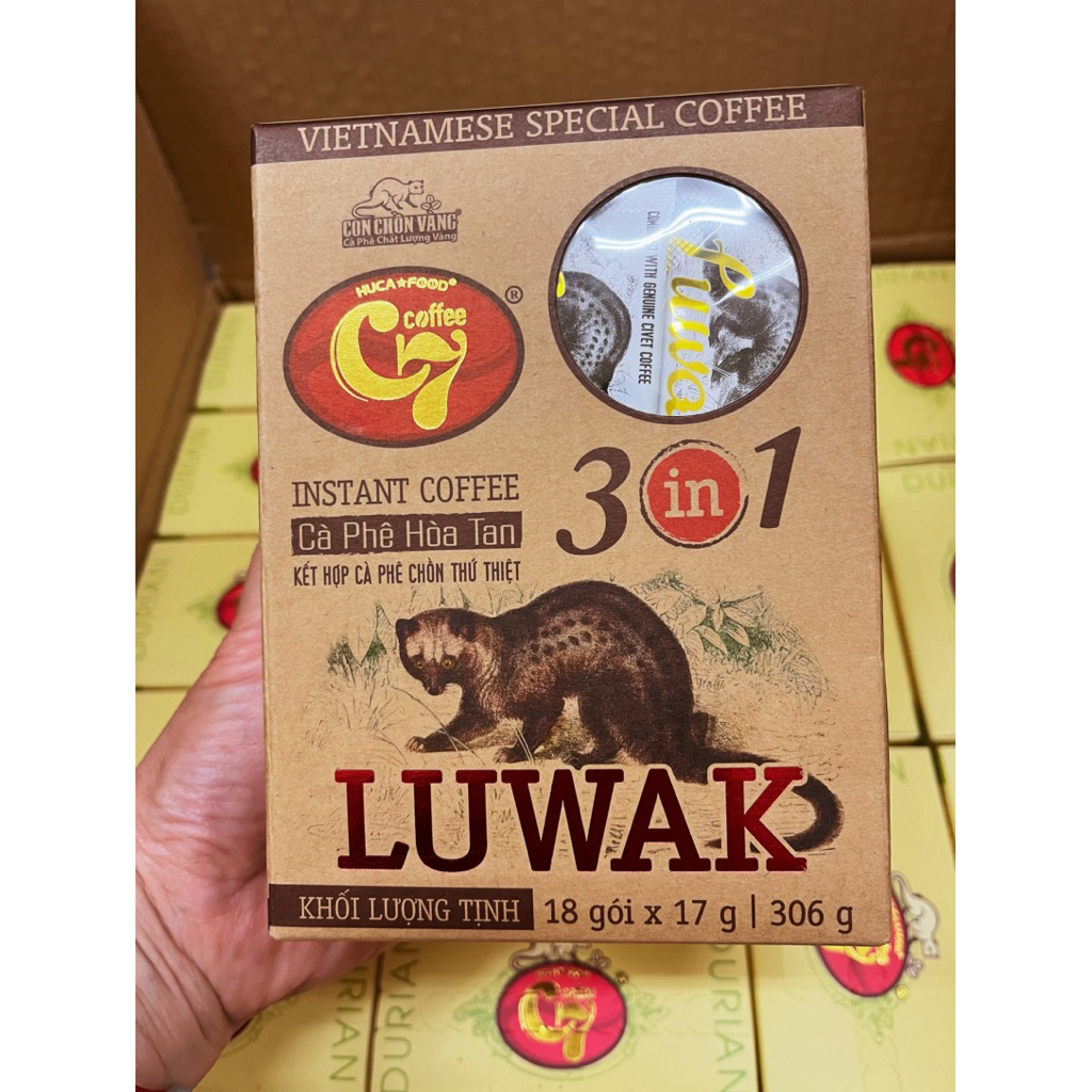 Vietnam🇻🇳C7 LUWAK Musk Cat 3 in 1 Coffee Coffee | Shopee Malaysia
