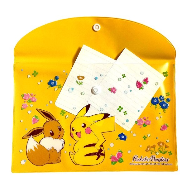 Japan Pokémon Pikachu Ibrahimovic Folder Information Bag File Yellow ...