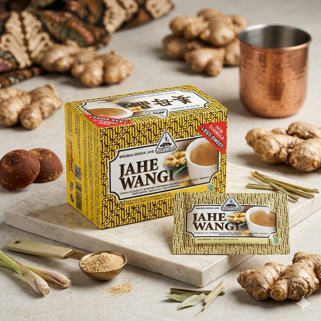 Indonesia JAHE WANGI Ginger Tea WEDANG Bag BUBUK INTRAFOOD