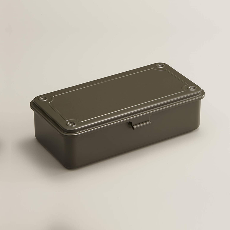 TOYO Japanese Square Tool Box 19cm [Camping Station] Storage Seamless ...