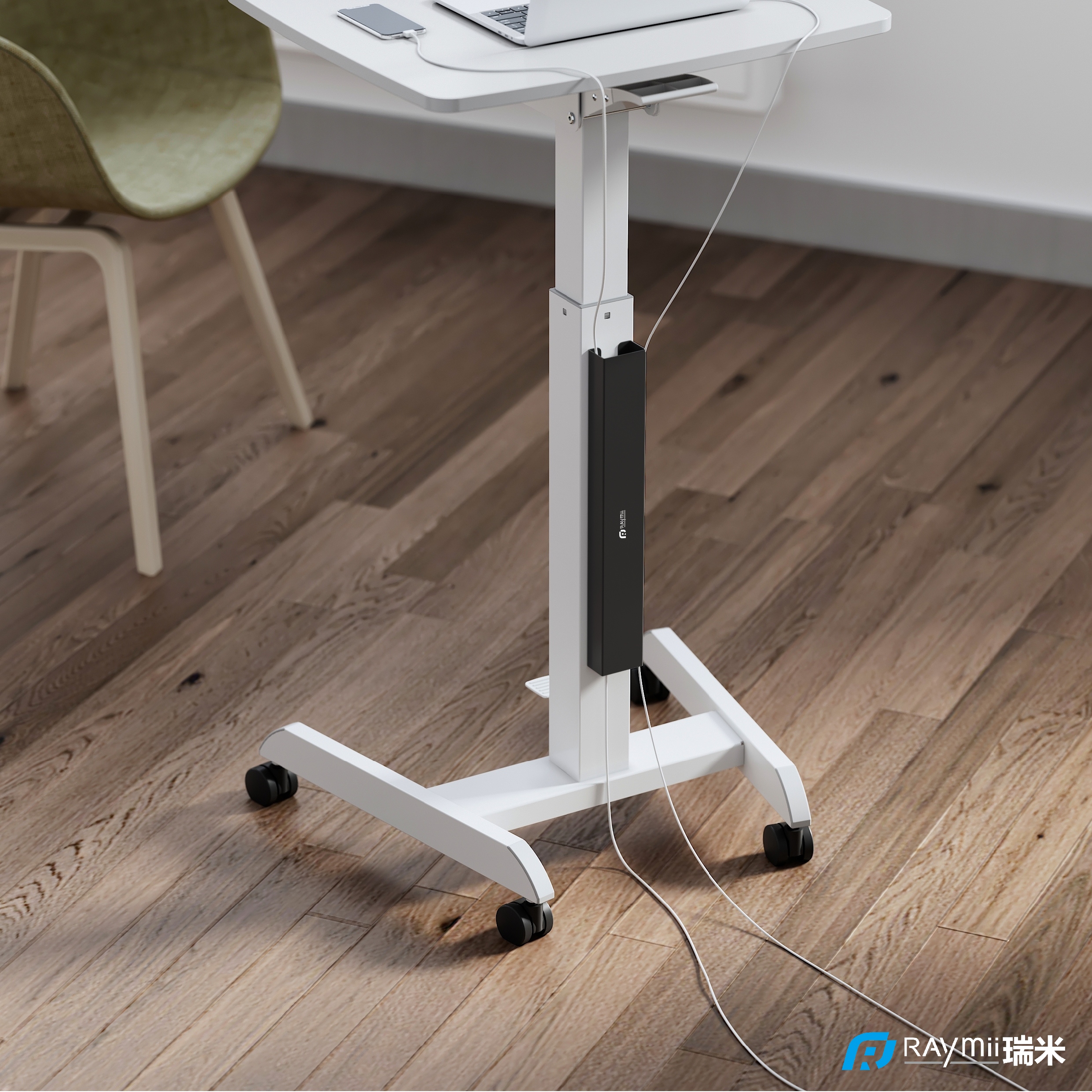 Raymii LAA1 Magnetic Lifting Desk Wire Management Slot Extension Cord ...