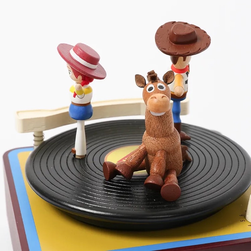 Toy Story Music Box Woody Gramophone Multi-Rotating Disney Rhythm ...