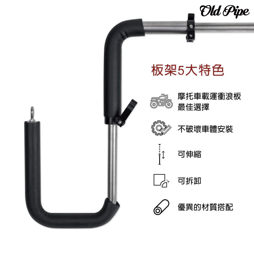 Old Pipe|Motorcycle Surfboard Rack|Honda Honda CT125 CC110 Motorcycle ...