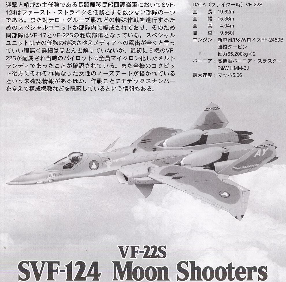 Hasegawa 65784 Macross VF-22S 