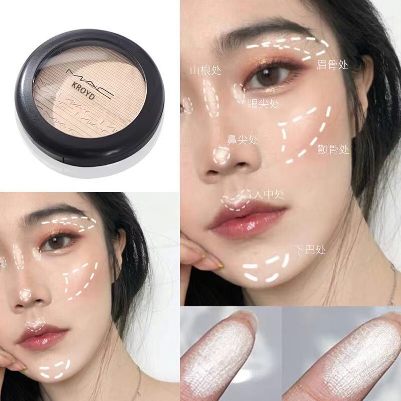 MAC Ginger High Disc Nose Shadow Brush Contouring Highlighting Powder ...