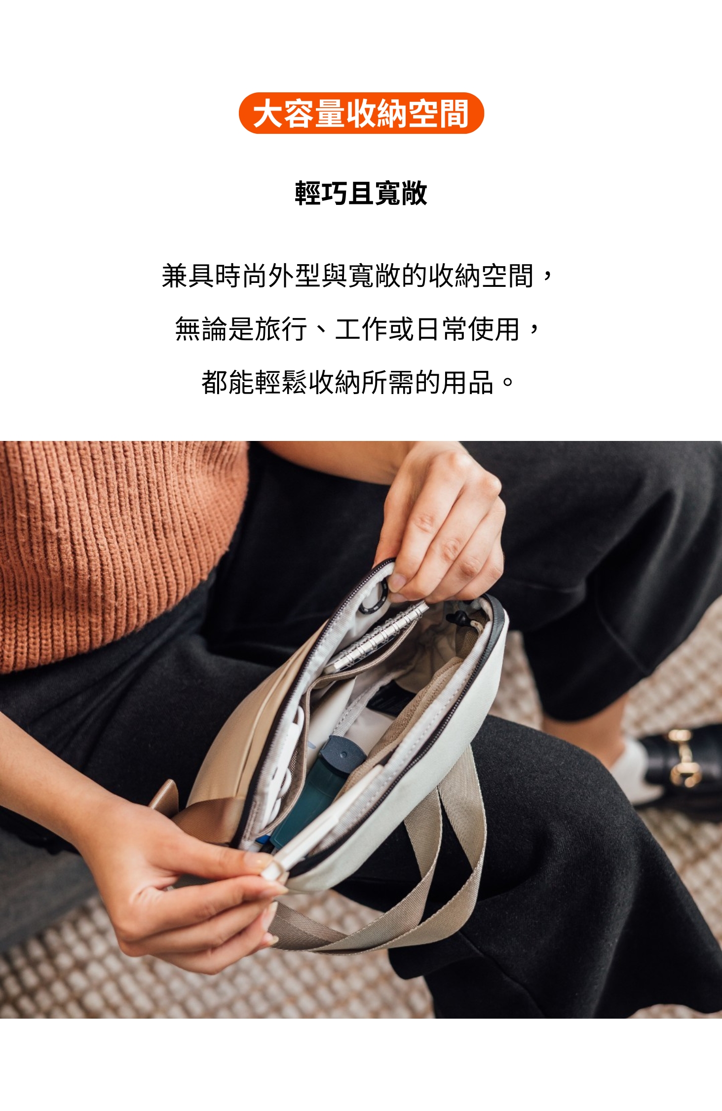 [Orbitkey] Urban Sling Mini Lightweight Roaming Bag Crossbody Side ...