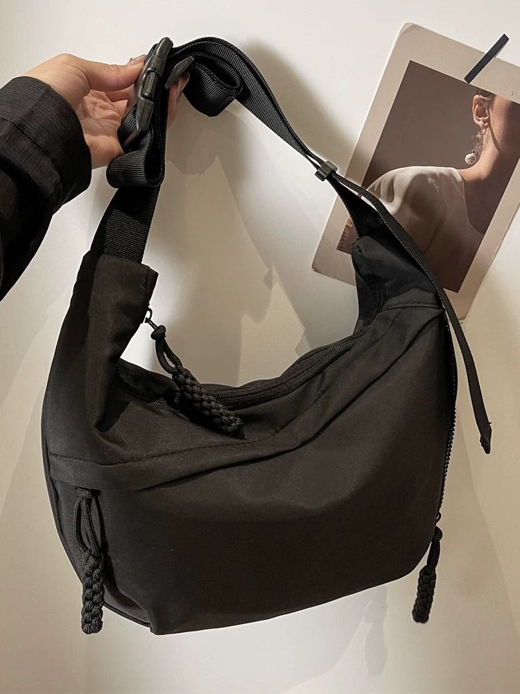Japanese Messenger Bag/Crescent Bag/Side Backpack/Shoulder Bag/Chest ...