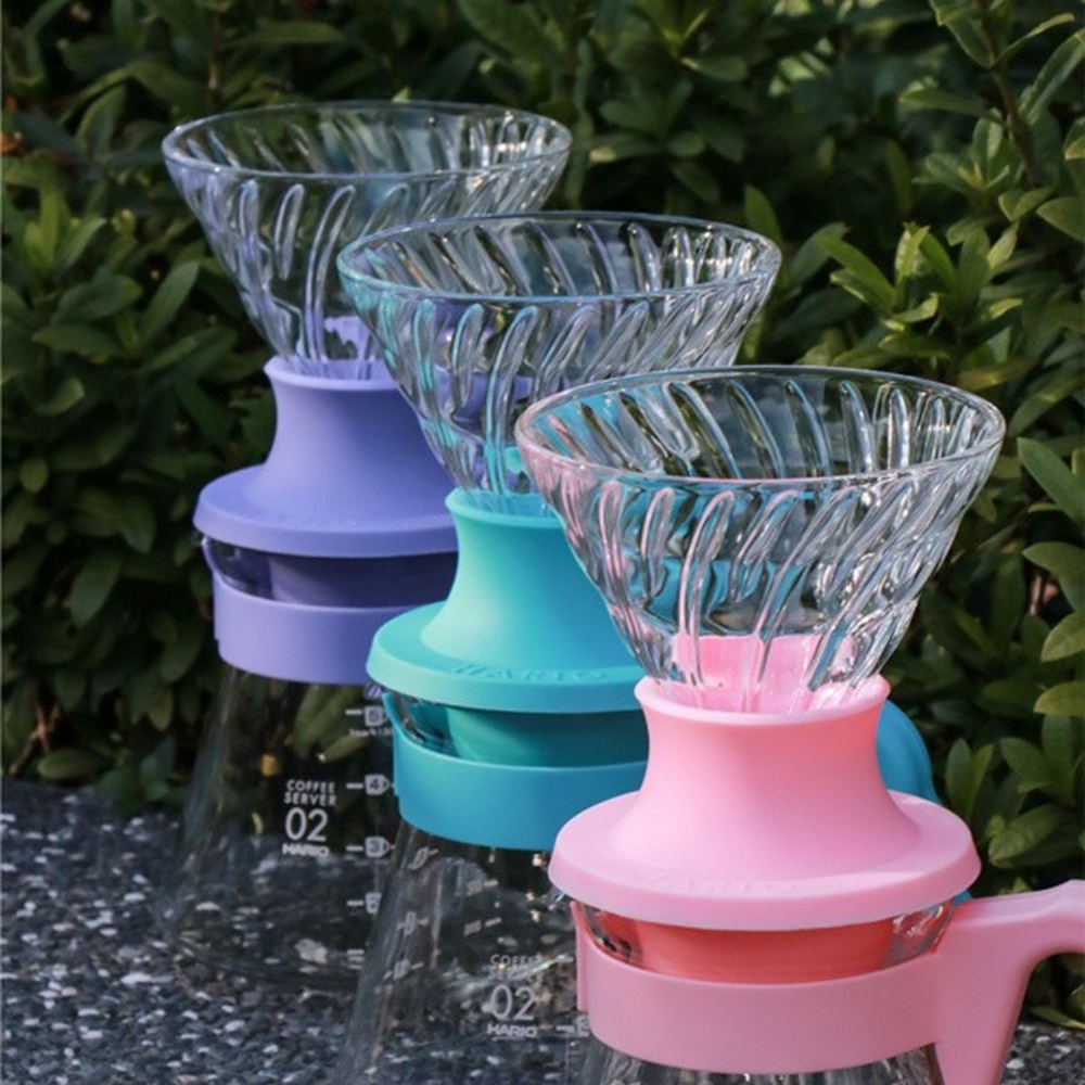 HARIO Switch Soaking Filter Cup Alpha Ribs Taiwan Celadon Glass Ceramic ...