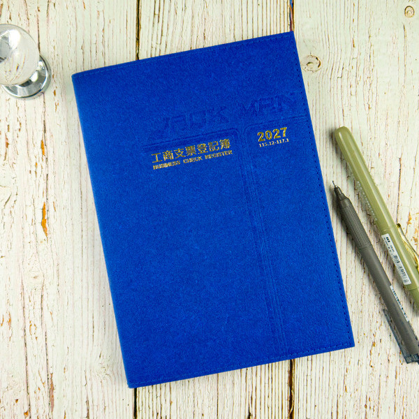 Green Affairs conifer 2027 Threaded Check Registration Book 25K-Blue ...