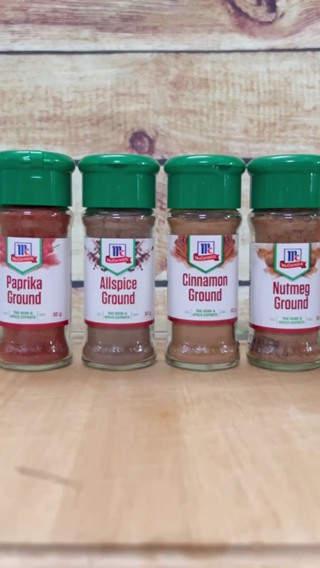 Mccormick Ground Spices: Paprika Chili Powder, Nutmeg Nutmeg Nutmeg ...