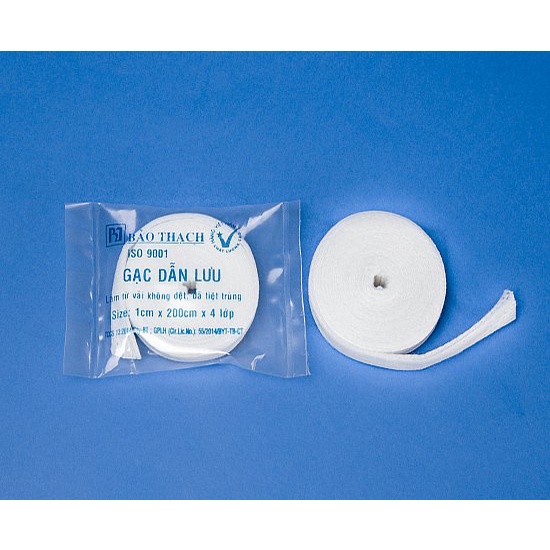 Gauze Sterilization Preservation 50 Rolls Absorb Fluid And Blood From
