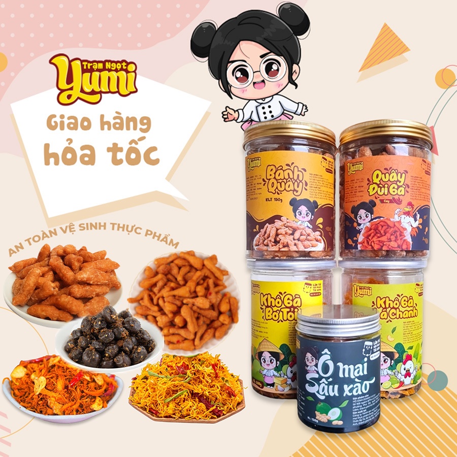 Combo 5 Delicious Yumi Sweet Crocodile Chicken Snacks | Shopee Malaysia