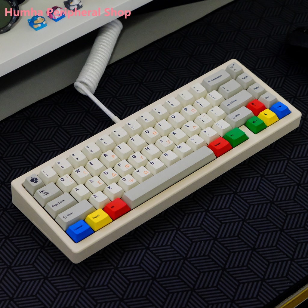 Humha Greek keycap PBT material Dye-Sublimation Cherry profile ...