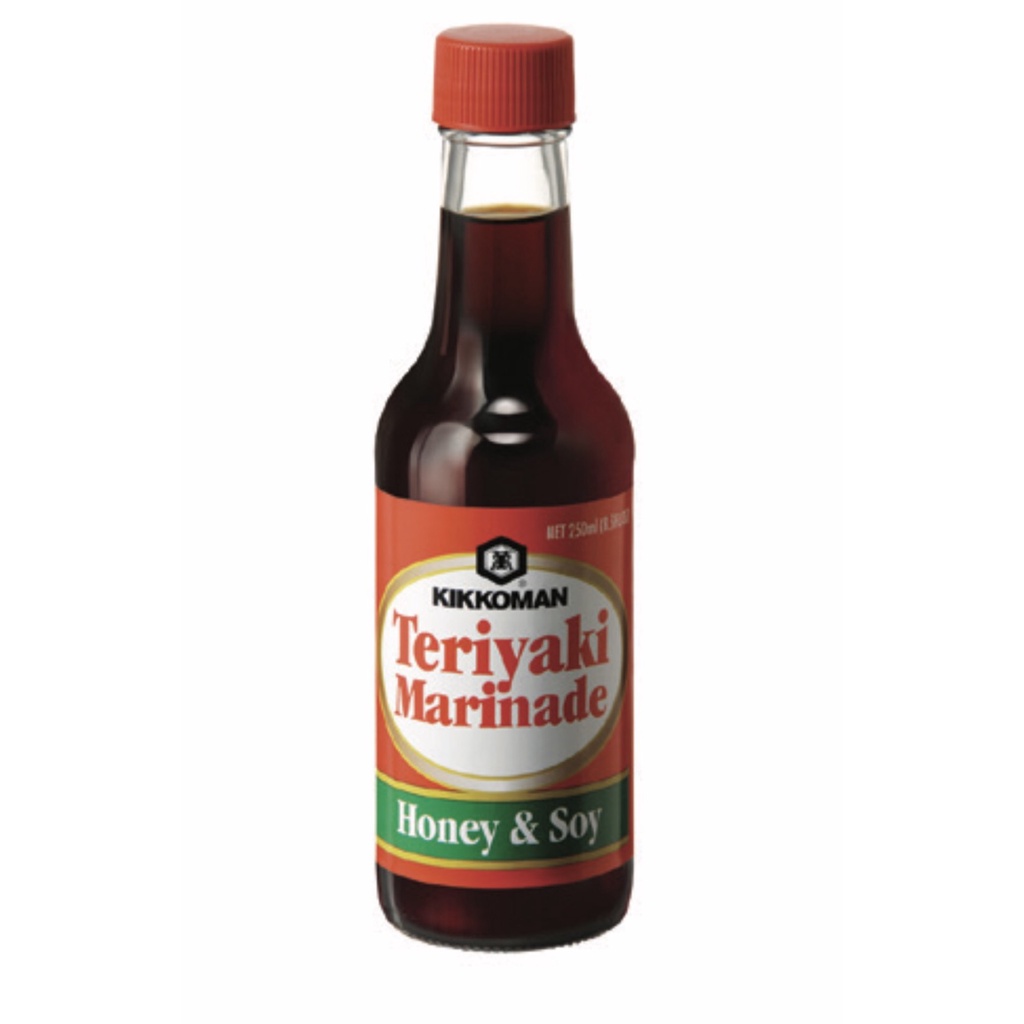 Kikkoman Teriyaki Honey vs Soy Sauce 250ml Shopee Malaysia