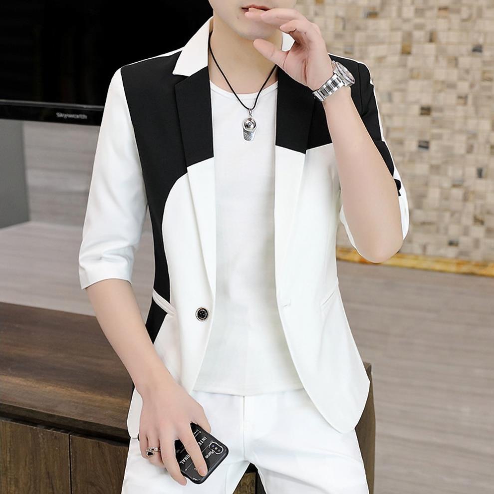 Vest Men's vest with short sleeves, unique and unique color combination