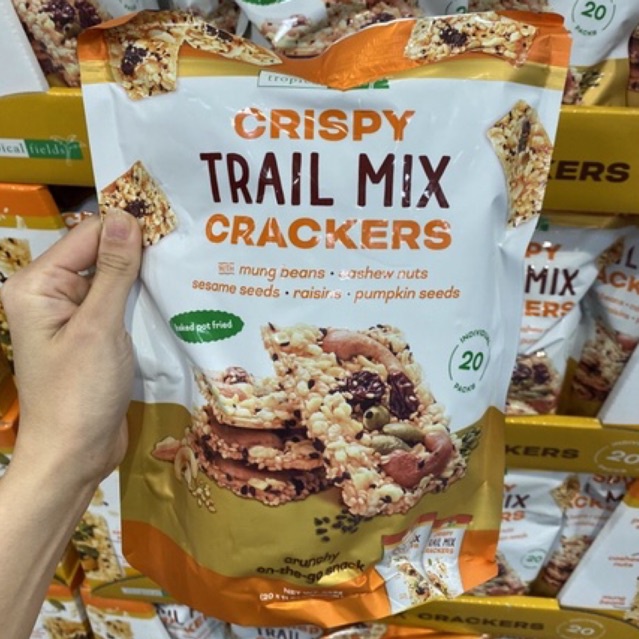 Australian Crispy Trail Mix Crackers Apricot Sample 232g Costco