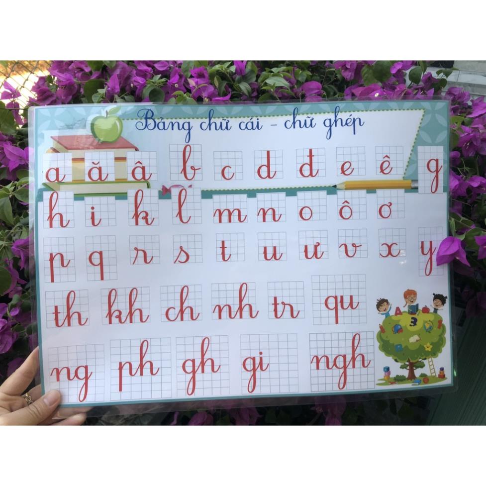 A3 sized digraph alphabet, plastic laminated material | Shopee Malaysia