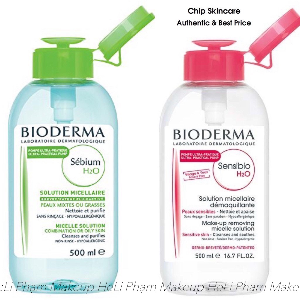 Bioderma Makeup Remover For Oily, Sensitive Skin In France Genuine
