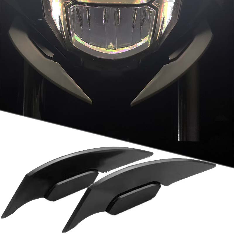 Motorcycle Decorative Stickers Helmet Body Deflector Fixed Wind Wing