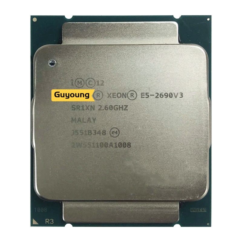 Xeon E5-2690 v3 E5 2690v3 E5 2690 v3 2.6 GHz Used Twelve-Core Twenty ...