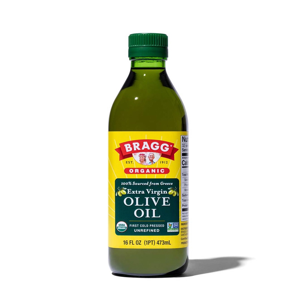 Organic Extra Virgin Olive Bragg Olive Oil 473ML Shopee Malaysia