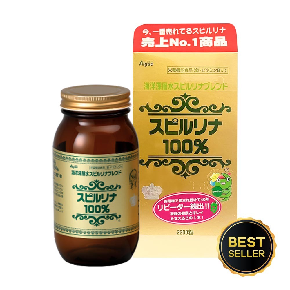 Spirulina Japan Algae Japan 2200 Tablets Shopee Malaysia