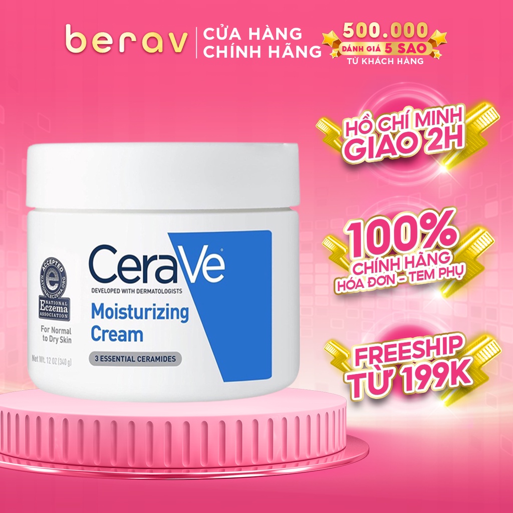 Cerave Moisturizing Cream For Sensitive Dry Skin Cerave Moisturizing