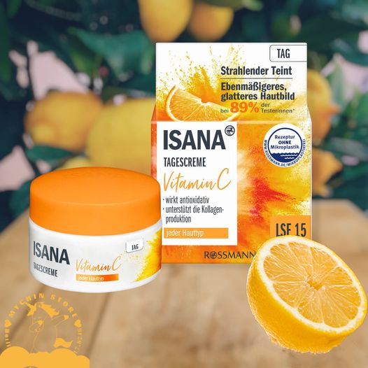 Isana VITAMIN C DAY CREAM Shopee Malaysia