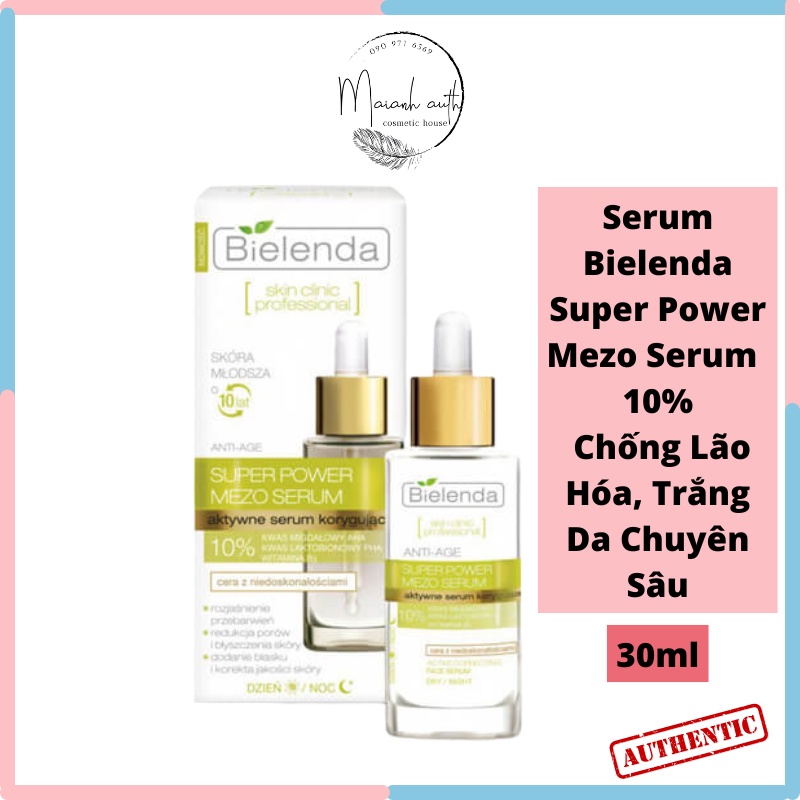 Bielenda Skin Clinic Professional Super Power Mezo Serum Anti-Aging ...