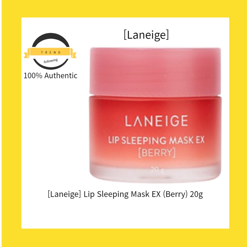 [Laneige] Lip Sleeping Mask EX (Berry) 20g | Shopee Malaysia