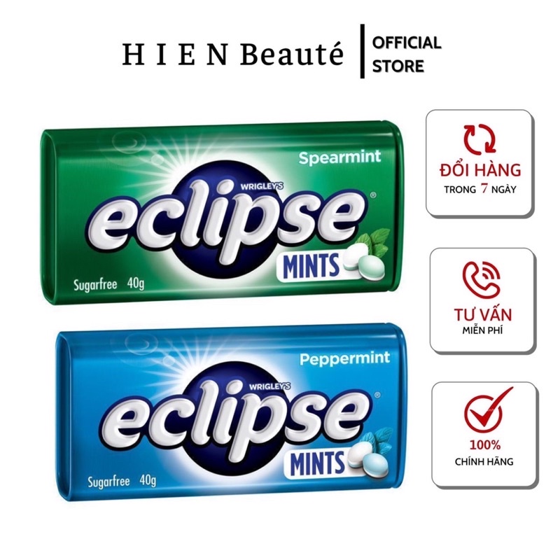 Eclipse Mints SugarFree Mouth Fragrant Lollipops 40g Shopee Malaysia