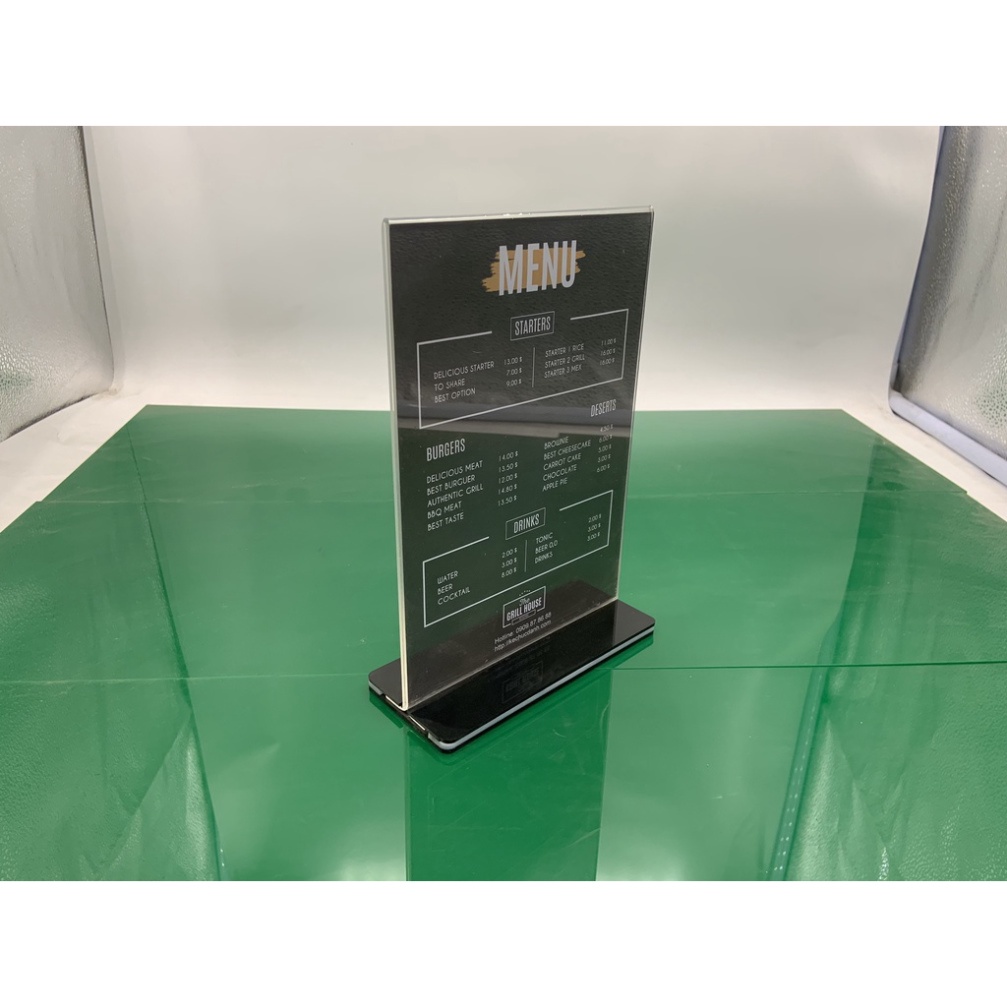 [SUPER Cheap PRICE] a4 ice house accunt board, a5 a6 QR code board, a4 ...