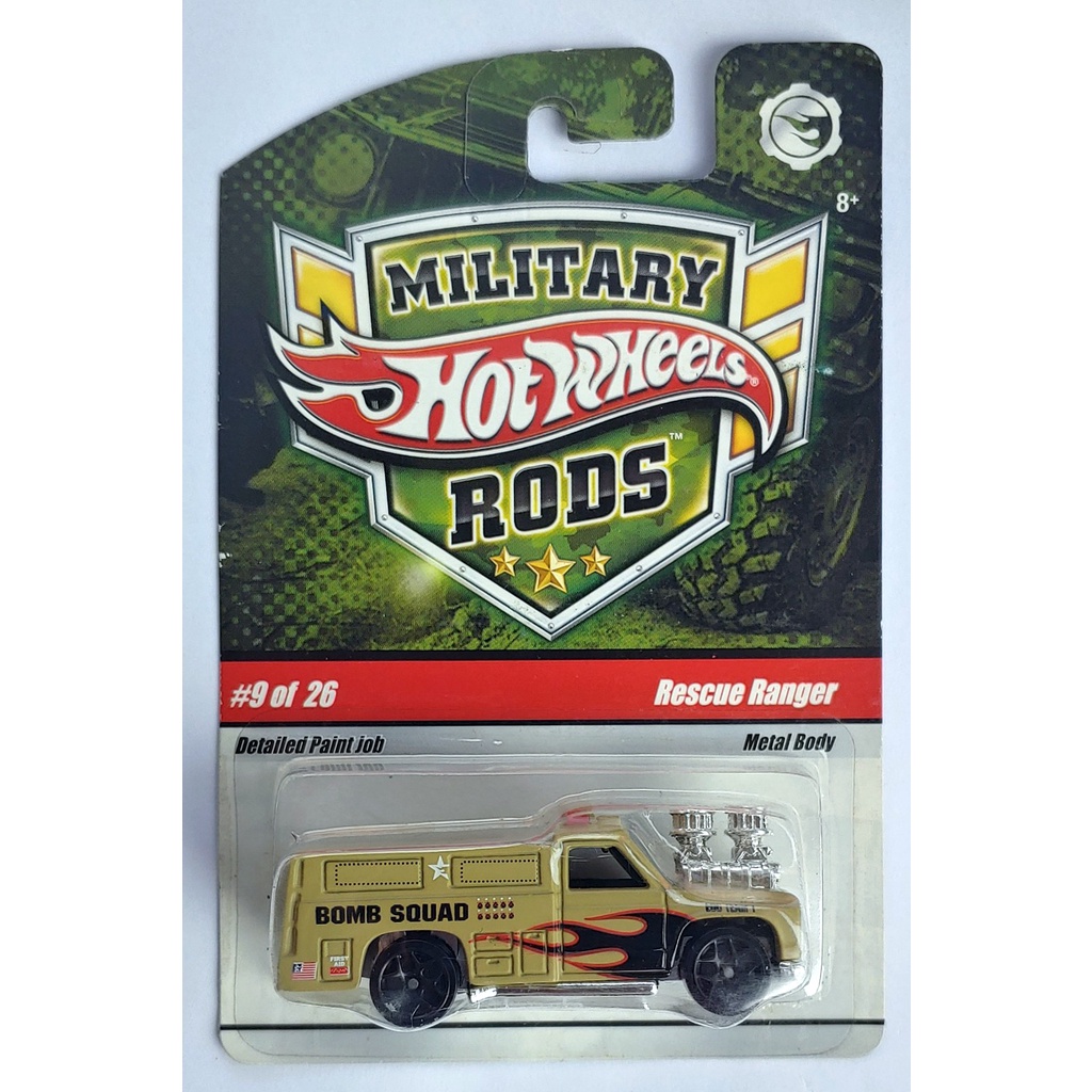 Hot Wheels military rods rescue ranger | Shopee Malaysia