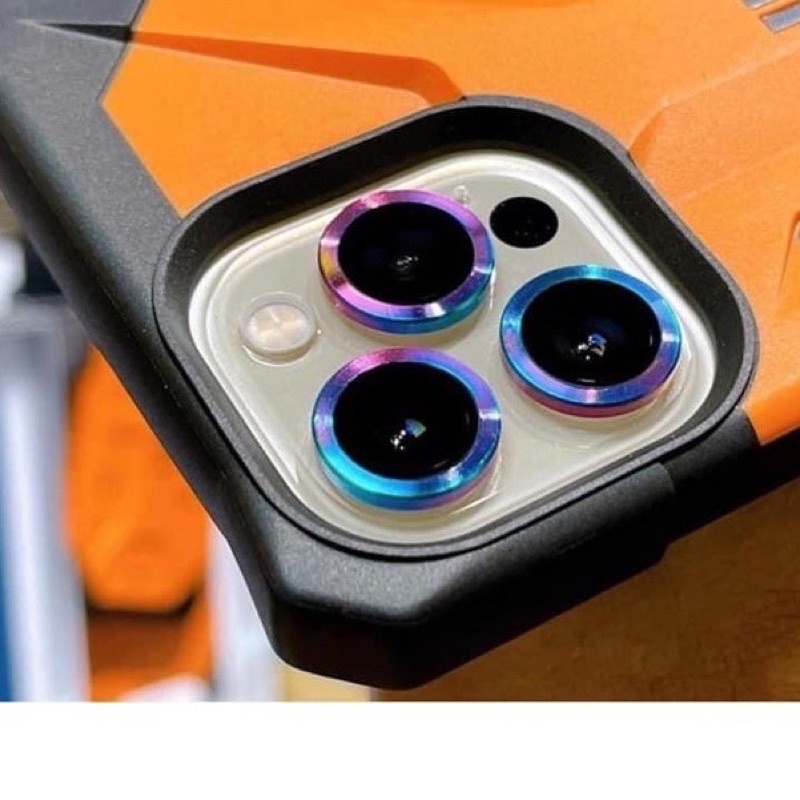 (Titan 7 Colors 15)Titanium color Camera protection sticker for iP 15 ...
