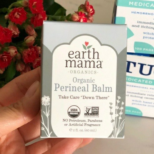 EARTH MAMA ORGANIC PERINEAL BALM POST-BIRTH PAIN RELIEF CREAM 60ML ...