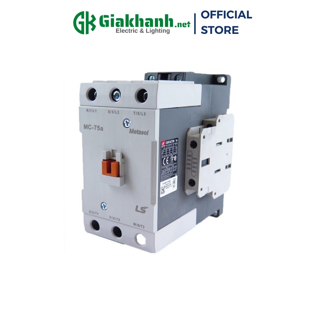 Starter – Contactor LS MC-75A 220V 75A 37kW 2NC+2NO | Shopee Malaysia