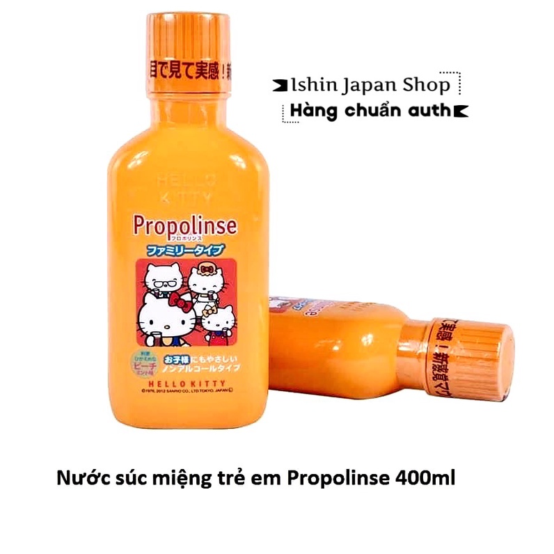 Hello Kitty Propolinse Children'S Mouthwash 400ml Japan Shopee Malaysia