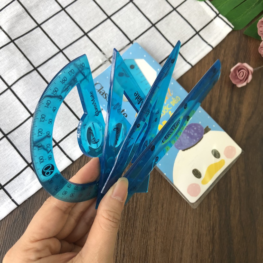 Eke set, Ellip ruler, circle drawing - Hong Ha, Classmate - flexible ...