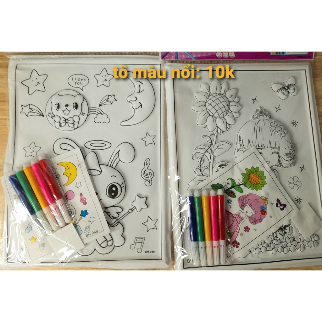 Embossed coloring pages | Shopee Malaysia