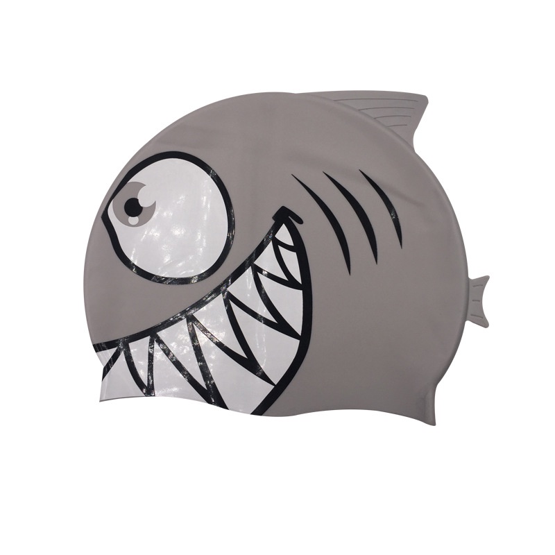 Children's Swim Cap High Quality Smooth Silicone Material Prevents Wet