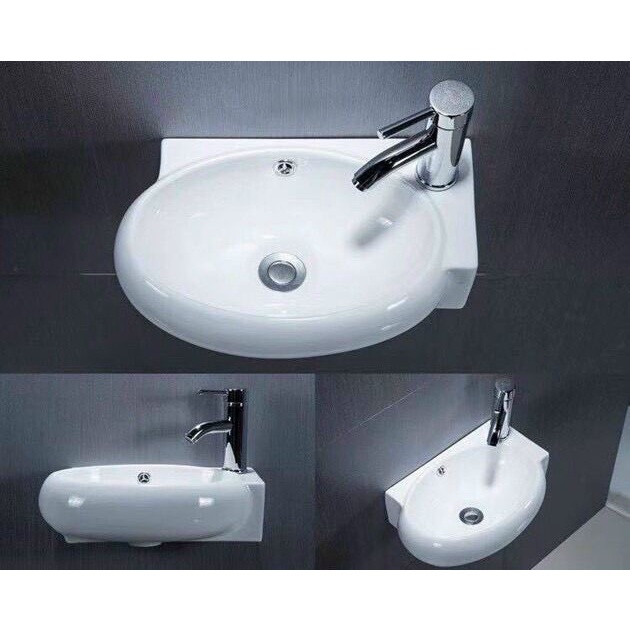 Wall-mounted corner lavabo basin, super small corner lavabo, hand wash ...