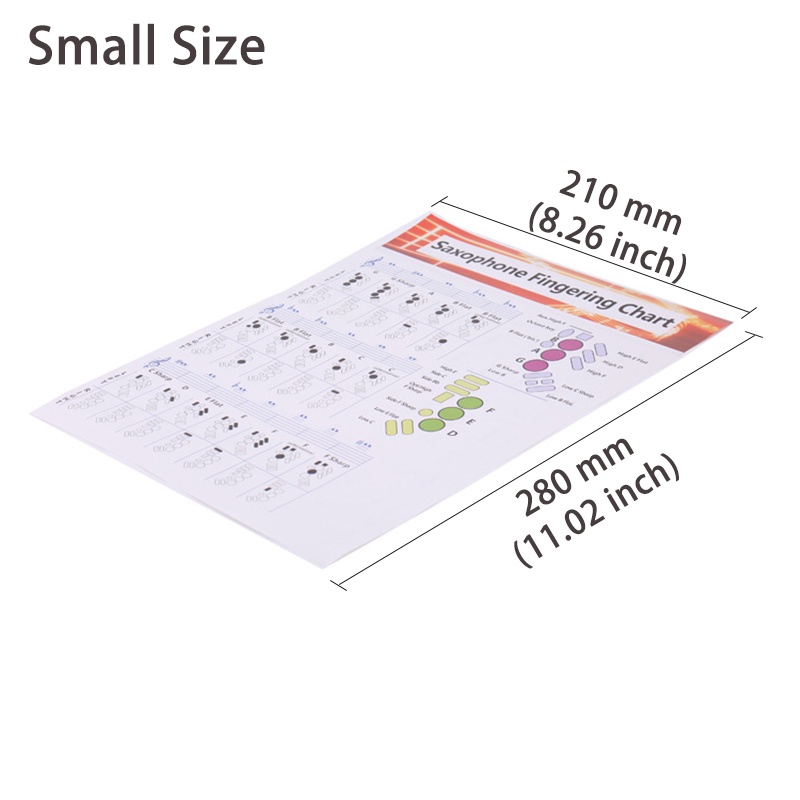 Saxophone Fingering Chart Chord Spectrum Portable Chords Cheat Sheet ...